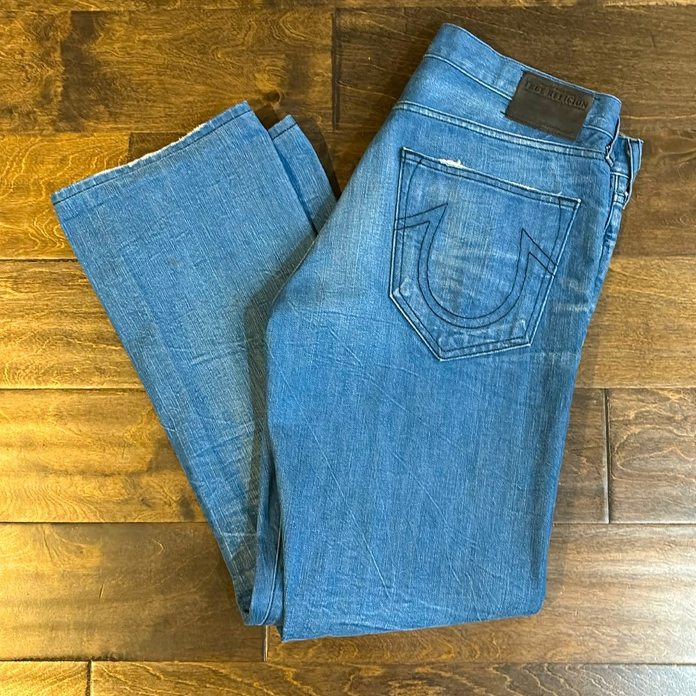 True Religion Straight Leg Jeans